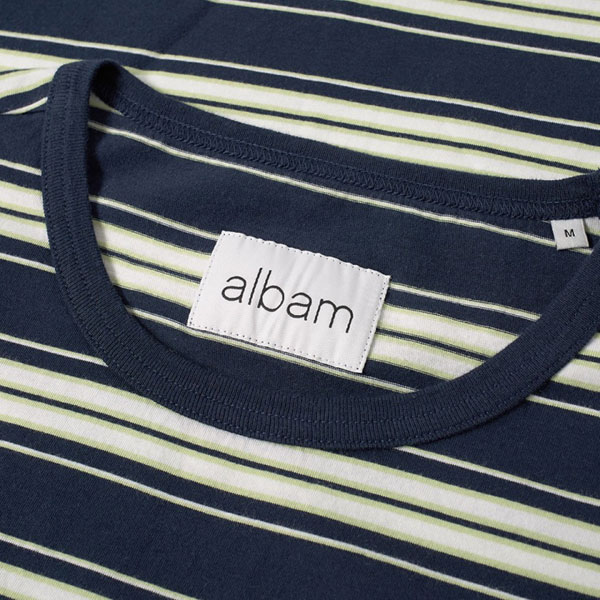 Albam vintage stripe t-shirts