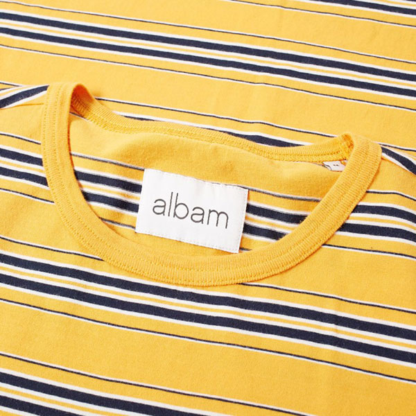 Albam vintage stripe t-shirts