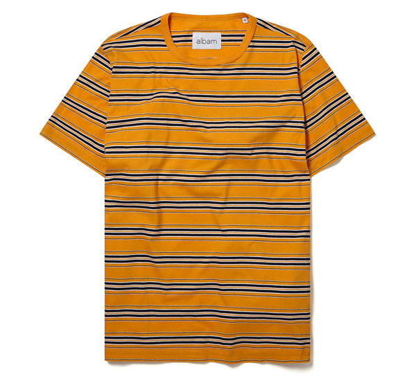 Albam vintage stripe t-shirts