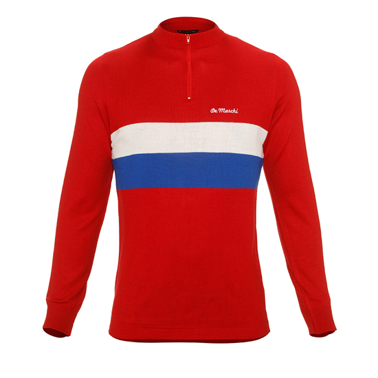 De Marchi vintage-style cycling jerseys