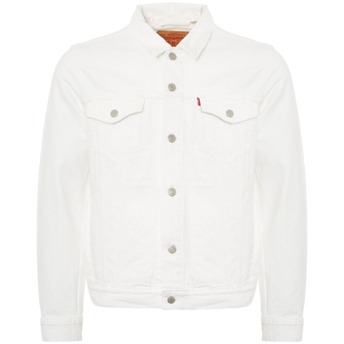 Return of a classic: Levi’s trucker jacket in white