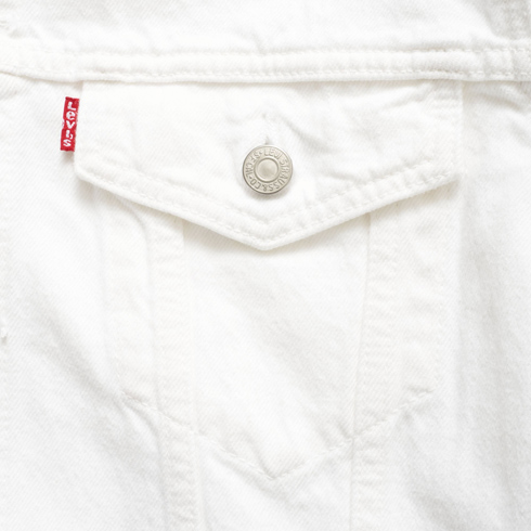 Return of a classic: Levi’s trucker jacket in white