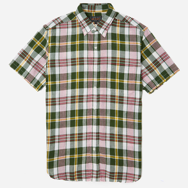 Sale watch: Beams Plus short sleeve madras shirts at Hip discounted