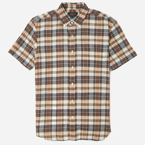 Sale watch: Beams Plus short sleeve madras shirts at Hip discounted