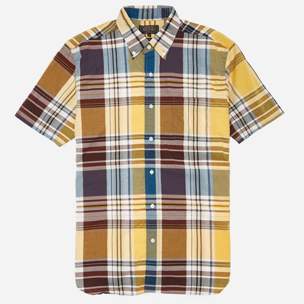 Sale watch: Beams Plus short sleeve madras shirts at Hip discounted