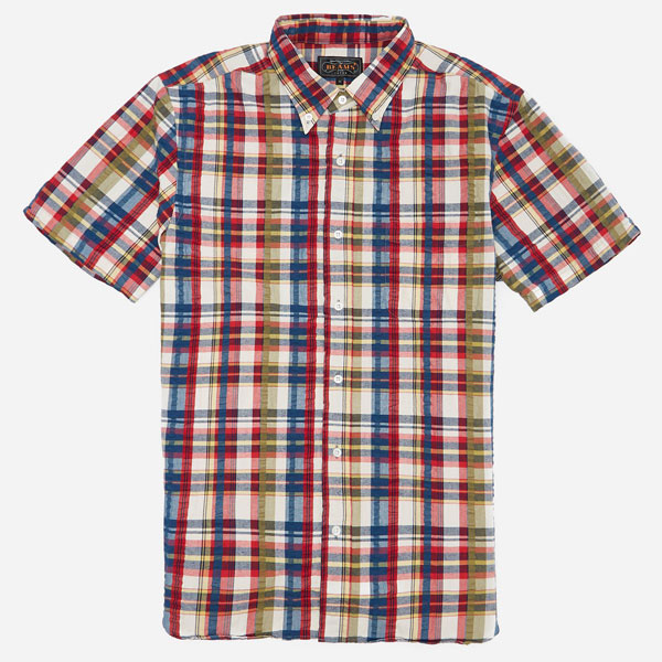 Sale watch: Beams Plus short sleeve madras shirts at Hip discounted