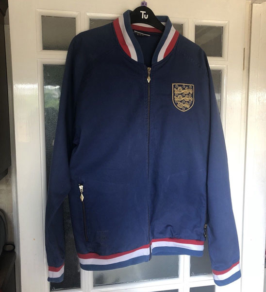Original England 1966 World Cup Jacket on eBay