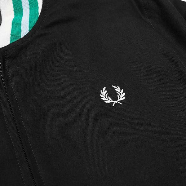 Fred Perry Tennis bomber jacket in black