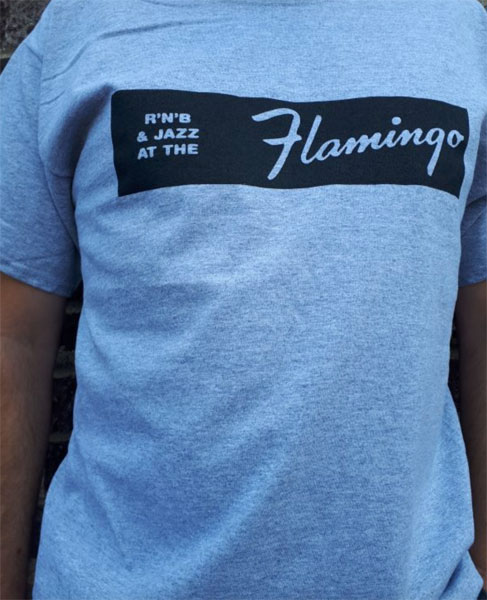 Limited edition Flamingo Club t-shirt by Gama Clothing