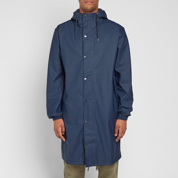 Rainy day classic: Rains Fishtail Parka