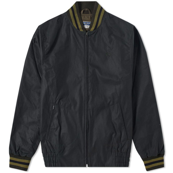 Fred Perry Waxed Tennis Bomber Jacket