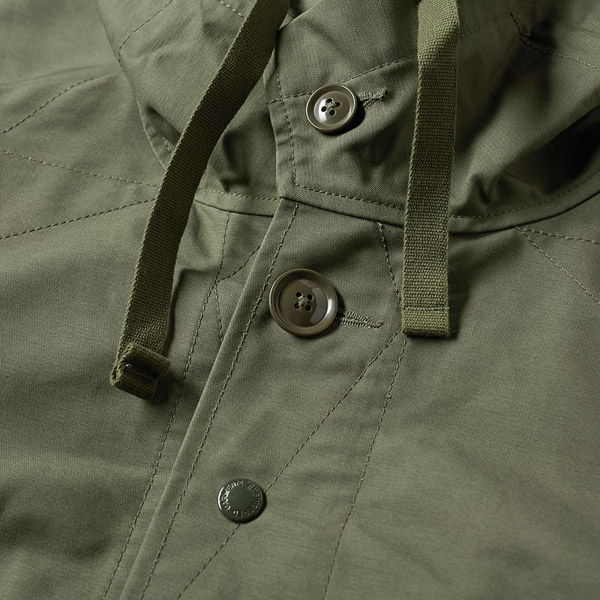Engineered Garments military-style Highland Parka - His Knibs