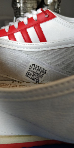 Ebay spotting: Adidas Italia 1960 trainers in white and red