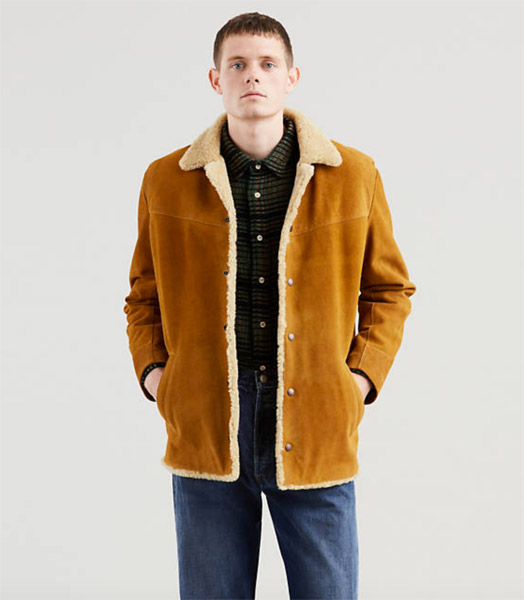 1970s Suede Sherpa Jacket reissue by Levi’s Vintage