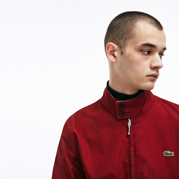 Lacoste reversible Harrington-style jacket