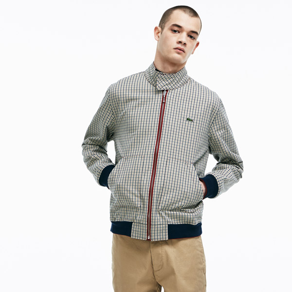 Lacoste reversible Harrington-style jacket