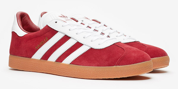 Adidas Gazelle trainers go back to basics in blue and red