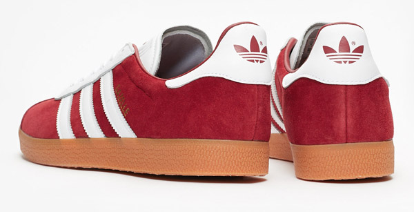 Adidas Gazelle trainers go back to basics in blue and red