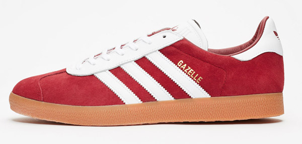 Adidas Gazelle trainers go back to basics in blue and red