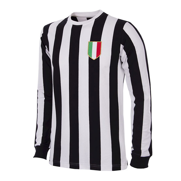 Juventus Retro Collection of football shirts and tops by COPA