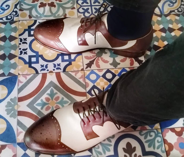 Steve Marriott-inspired Stevi shoes by Dr Watson Shoemaker