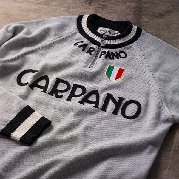 Carpano Merino Wool track top by Magliamo