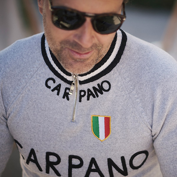 Carpano Merino Wool track top by Magliamo