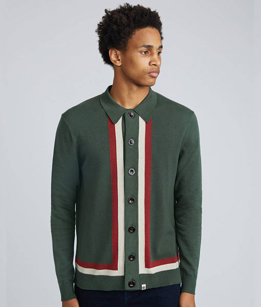 Sale watch: 1960s-style Contrast Panel Knitted Shirts at Pretty Green