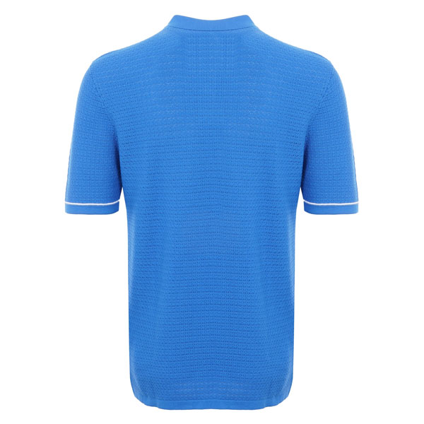 Levi’s vintage-style crochet stitch polo shirt