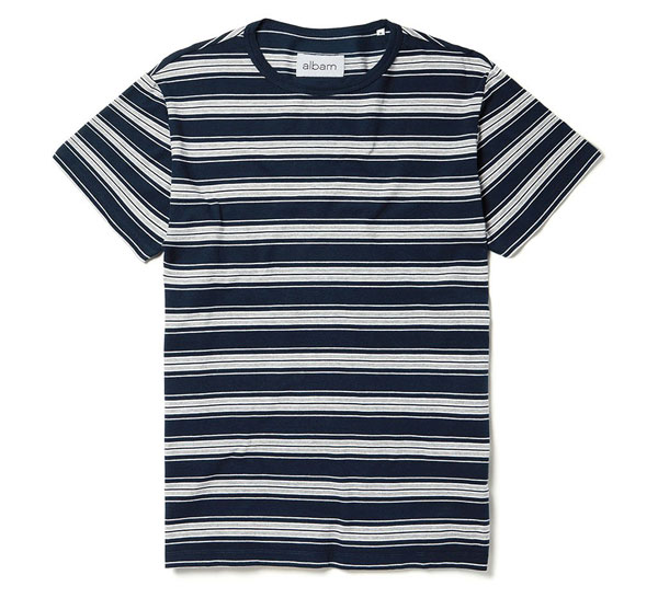 Albam 1950s-inspired vintage stripe t-shirts