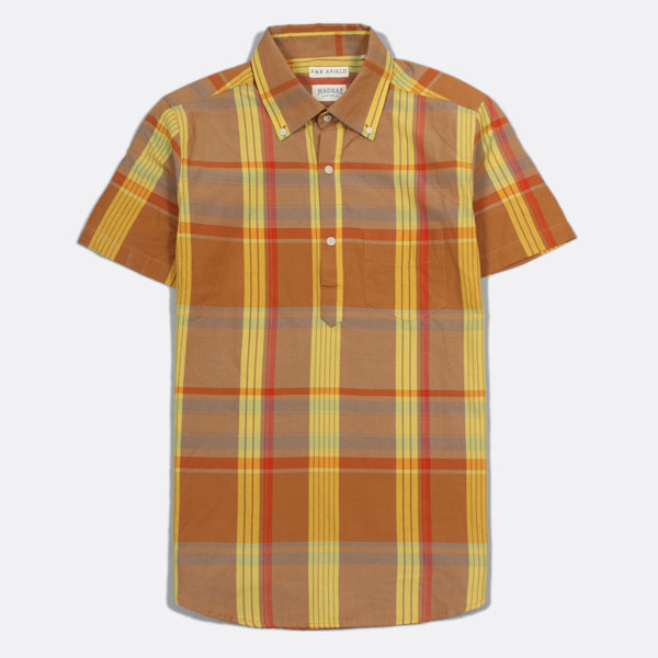 Far Afield x Madras Shirting Co popover shirts