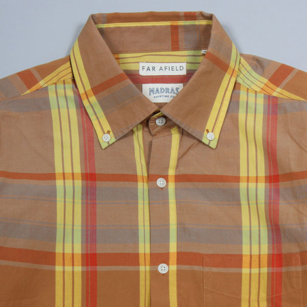 Far Afield x Madras Shirting Co popover shirts