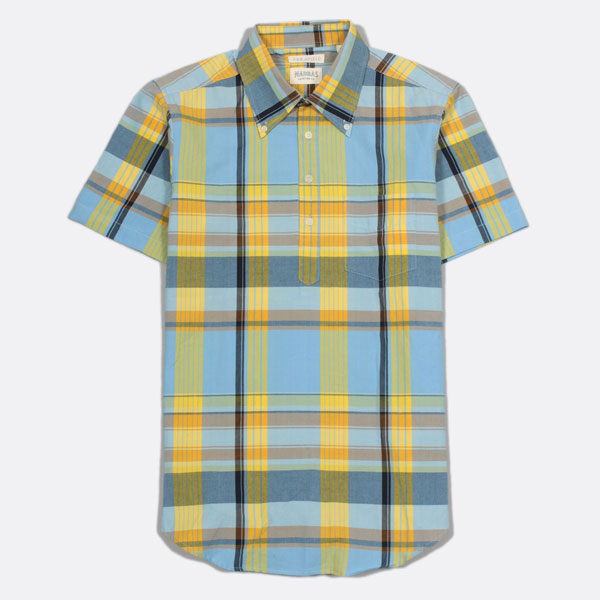 Far Afield x Madras Shirting Co popover shirts