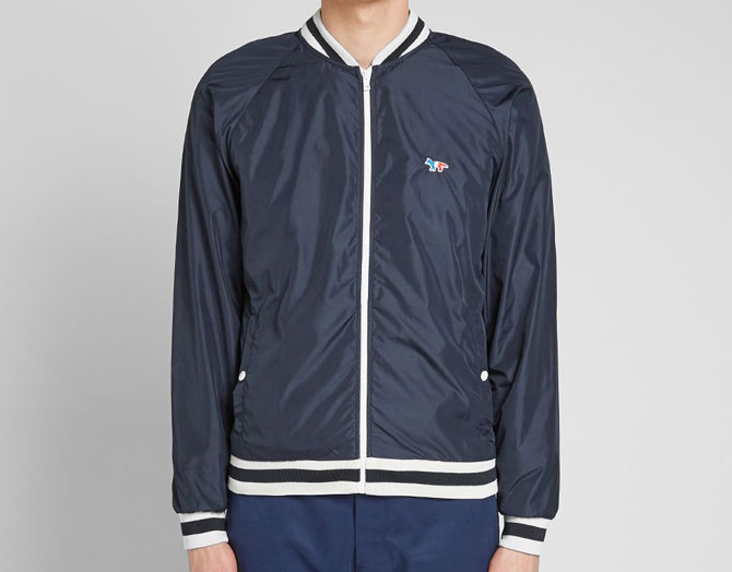 Maison Kitsune Tricolour Fox Windbreaker returns