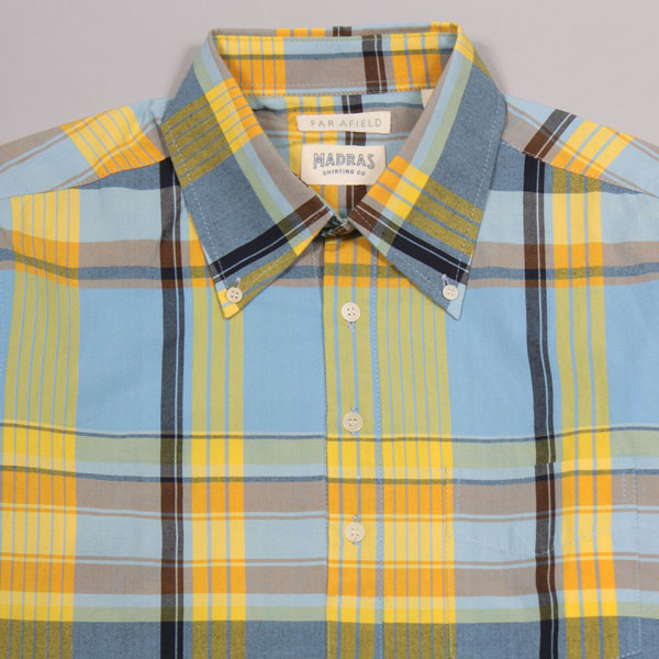 Far Afield x Madras Shirting Co popover shirts