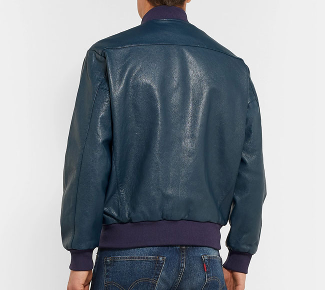 1950s-style leather bomber jacket by Levi’s Vintage Clothing