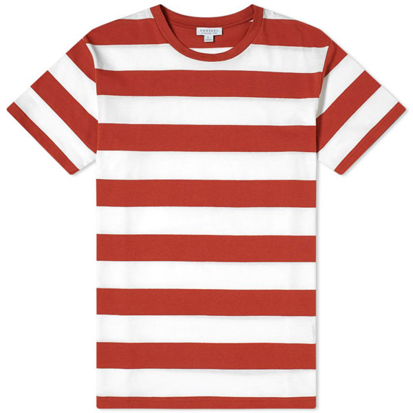 Sunspel organic vintage stripe t-shirts