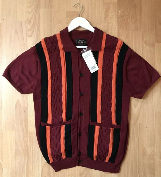 Limited edition Beams Plus 1960s-style polo shirt on eBay