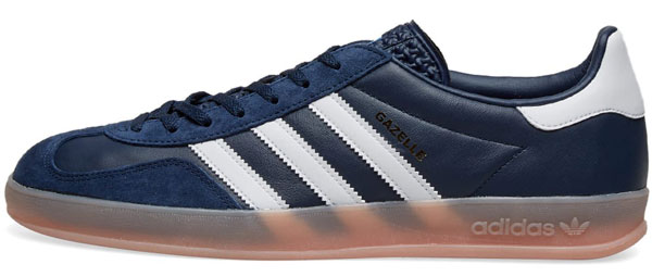 Adidas Gazelle Indoor trainers in blue leather