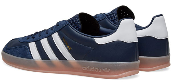 adidas gazelle leather blue