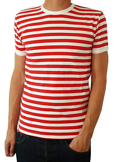 Fuzzdandy vintage-style striped t-shirts