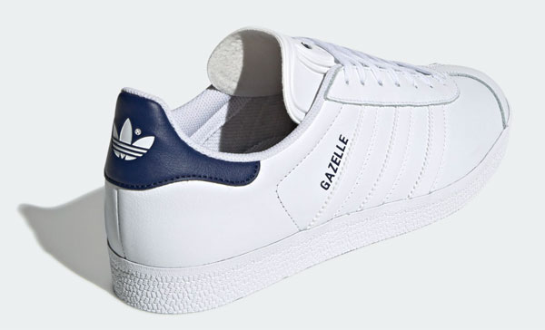 Adidas Gazelle trainers in white leather