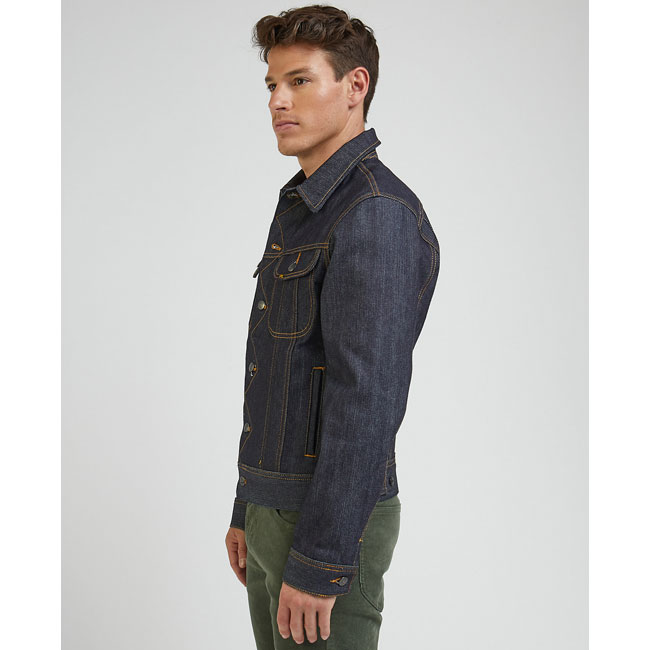 Lee SHERPA JACKET Blue - Free delivery | Spartoo NET ! - Clothing Denim  jackets Men USD/$141.50