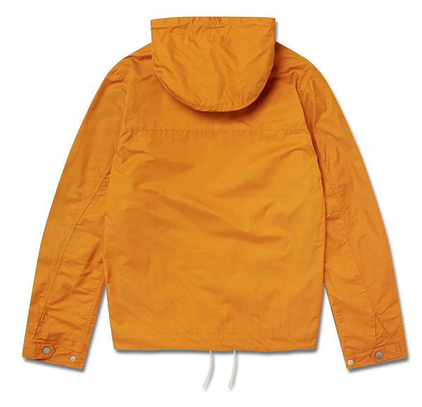 Classic rainwear: Johnston anorak by Albam