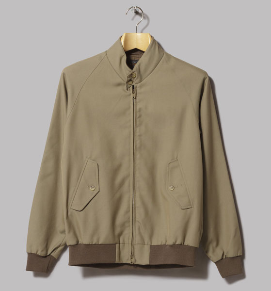 Wool harrington jacket by Beams Plus