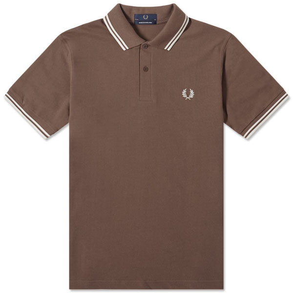 Fred Perry polo shirts in 1970s colours