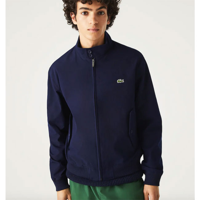 Lacoste water-repellent Harrington jacket