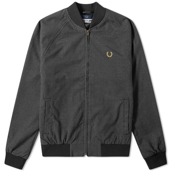 Fred Perry x Miles Kane Houndstooth Bomber Jacket