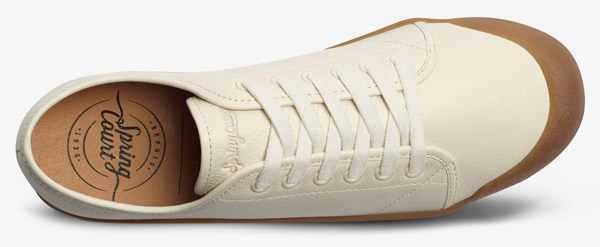 Spring Court G2 plimsolls in Nappa leather