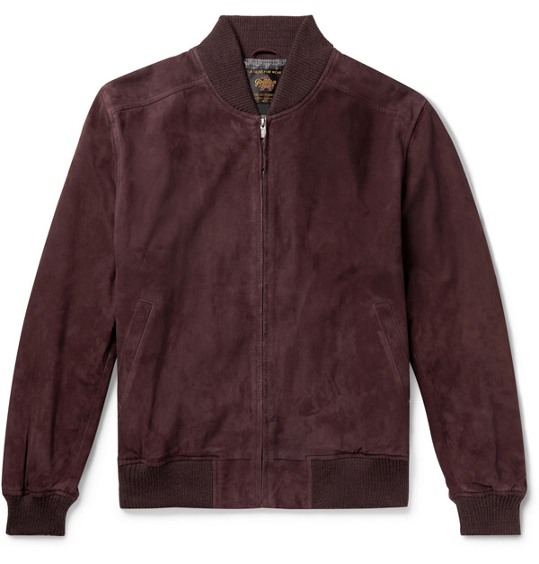 5. Toland suede bomber jacket by Golden Bear